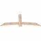 Ekena Millwork Bellingham Smooth Timber Gable Bracket, Douglas Fir, 72"W x 30"H x 1 1/2"D x 5 1/2"F, 10/12 Pitch GBW072X30X0206BEL00SDF - alternate 3